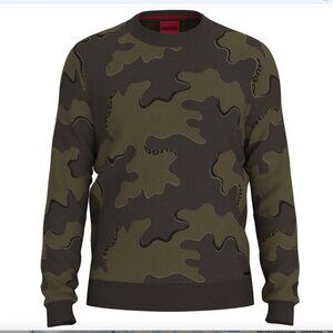 HUGO Men's Camo Sweatshirt